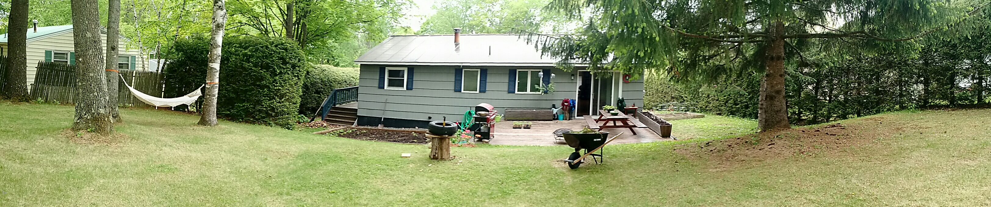 Backyard Panoramic