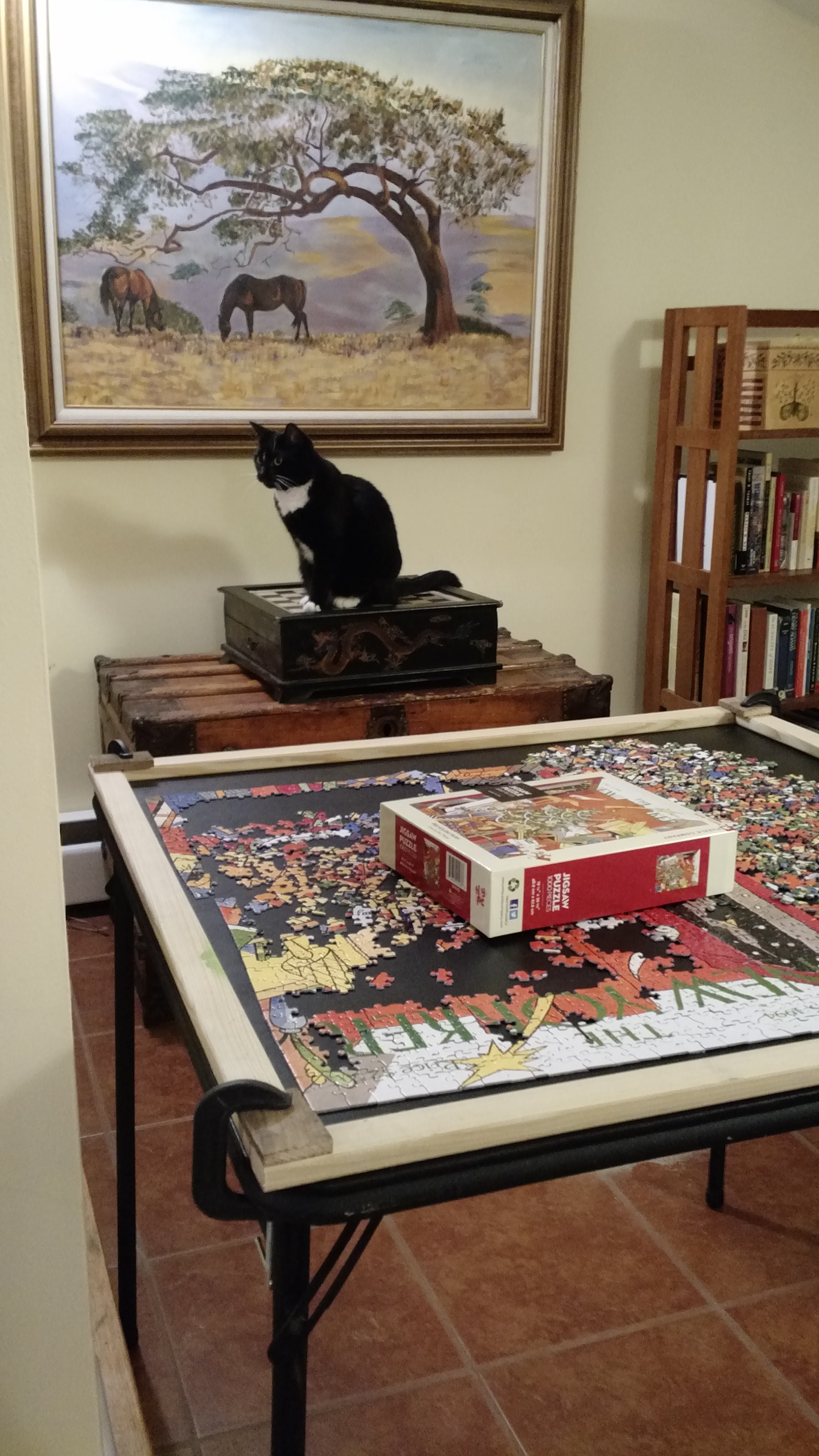 Kitty One thinking of new ways to destroy the puzzle