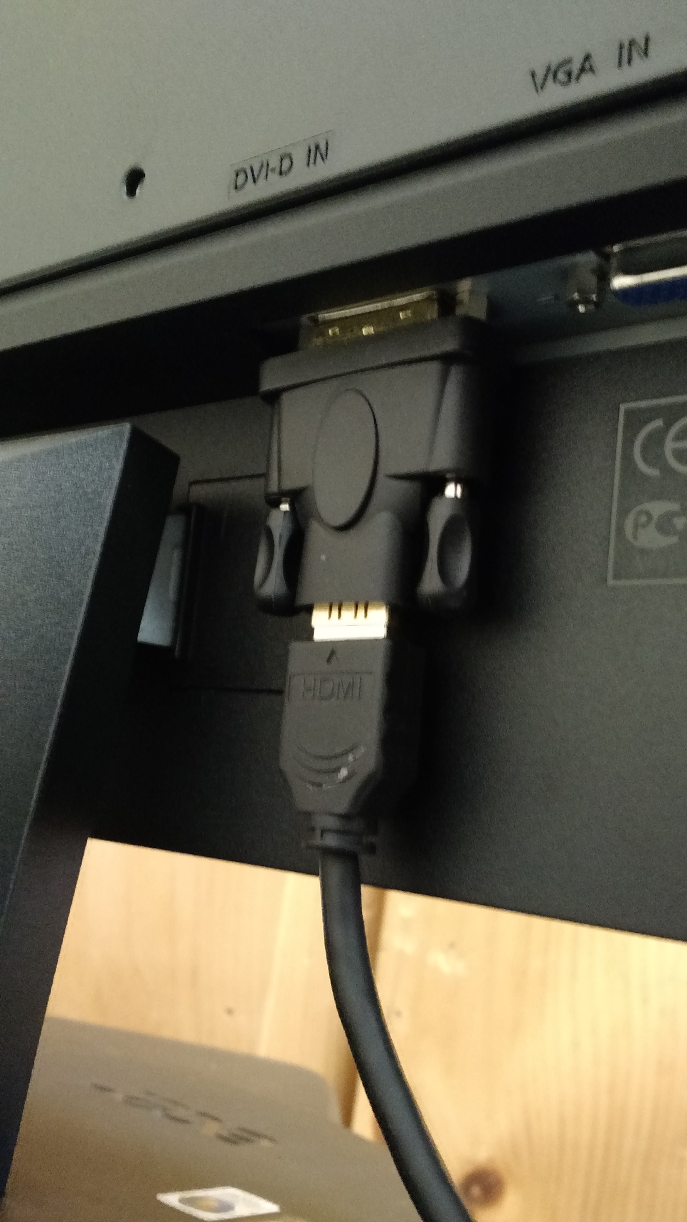 DVI to HDMI