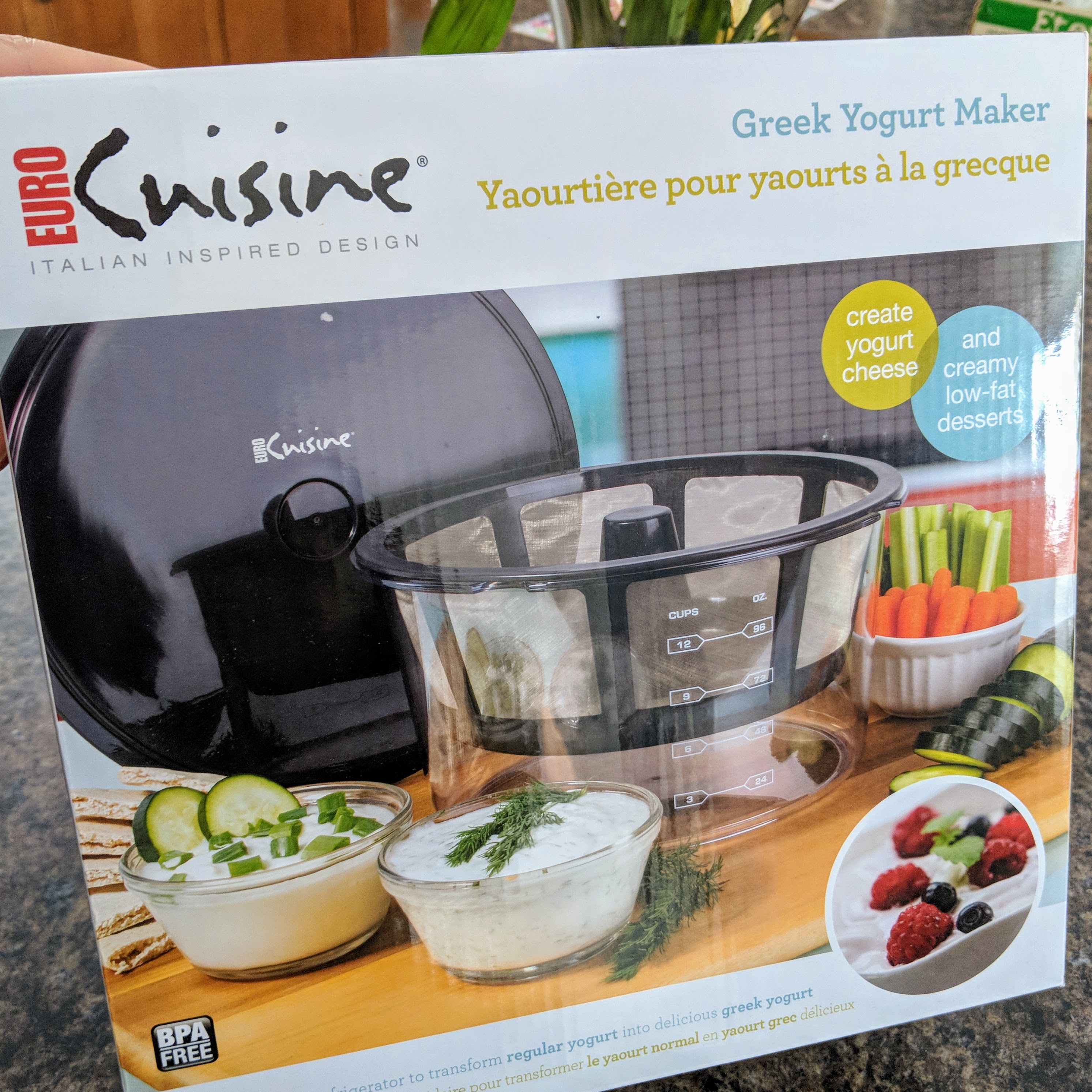 Euro Cuisine Greek Yogurt Maker