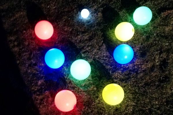 Glow in the Dark Bocce Balls